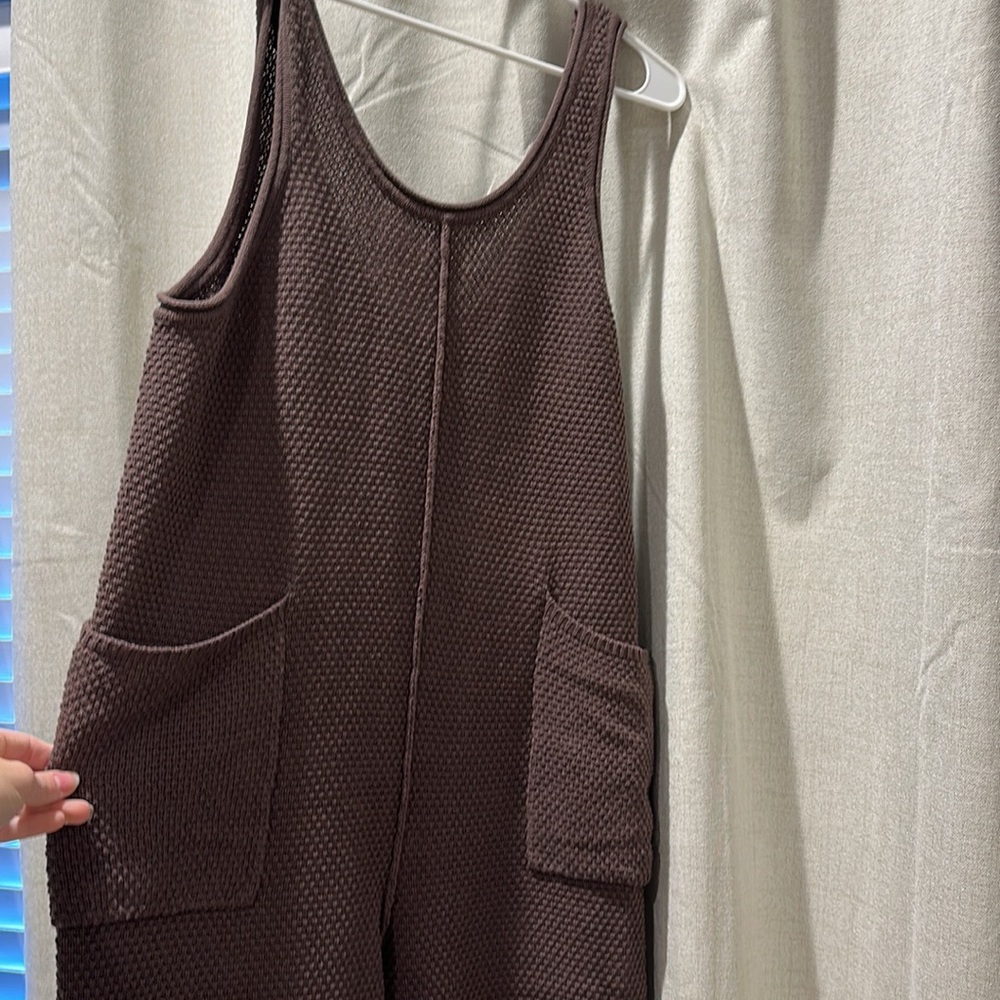 Free people sweater jumpsuit
